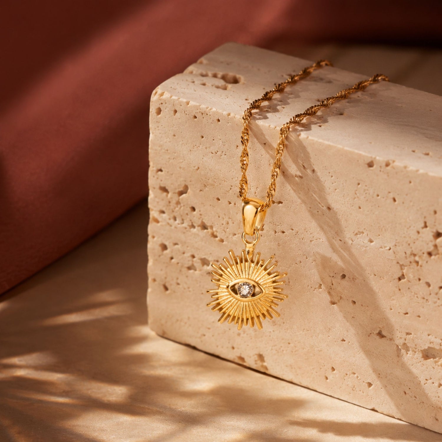 Radiant Evil Eye Necklace