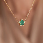 Elegant Clover Leaf Necklace