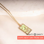 The Moon Tarot Card Necklace