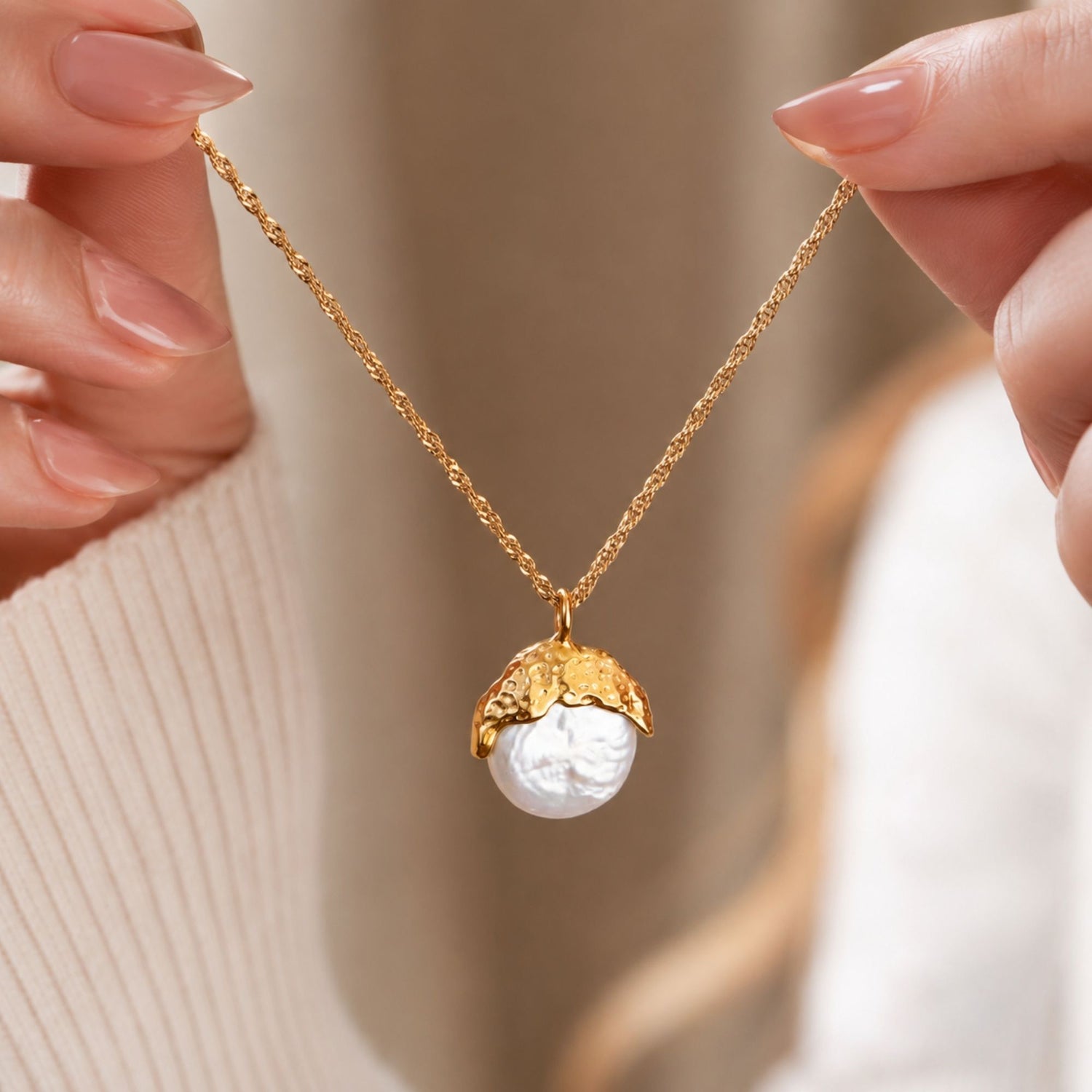 Mermaid's Pearl Necklace