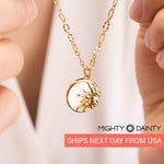 Gleaming Hope Sun Necklace