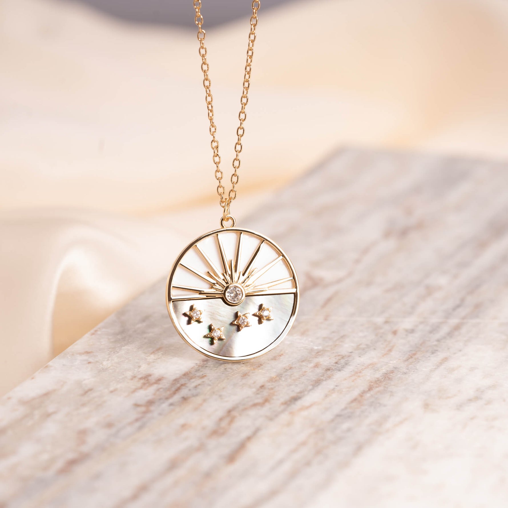 Bright Horizon Stone Necklace