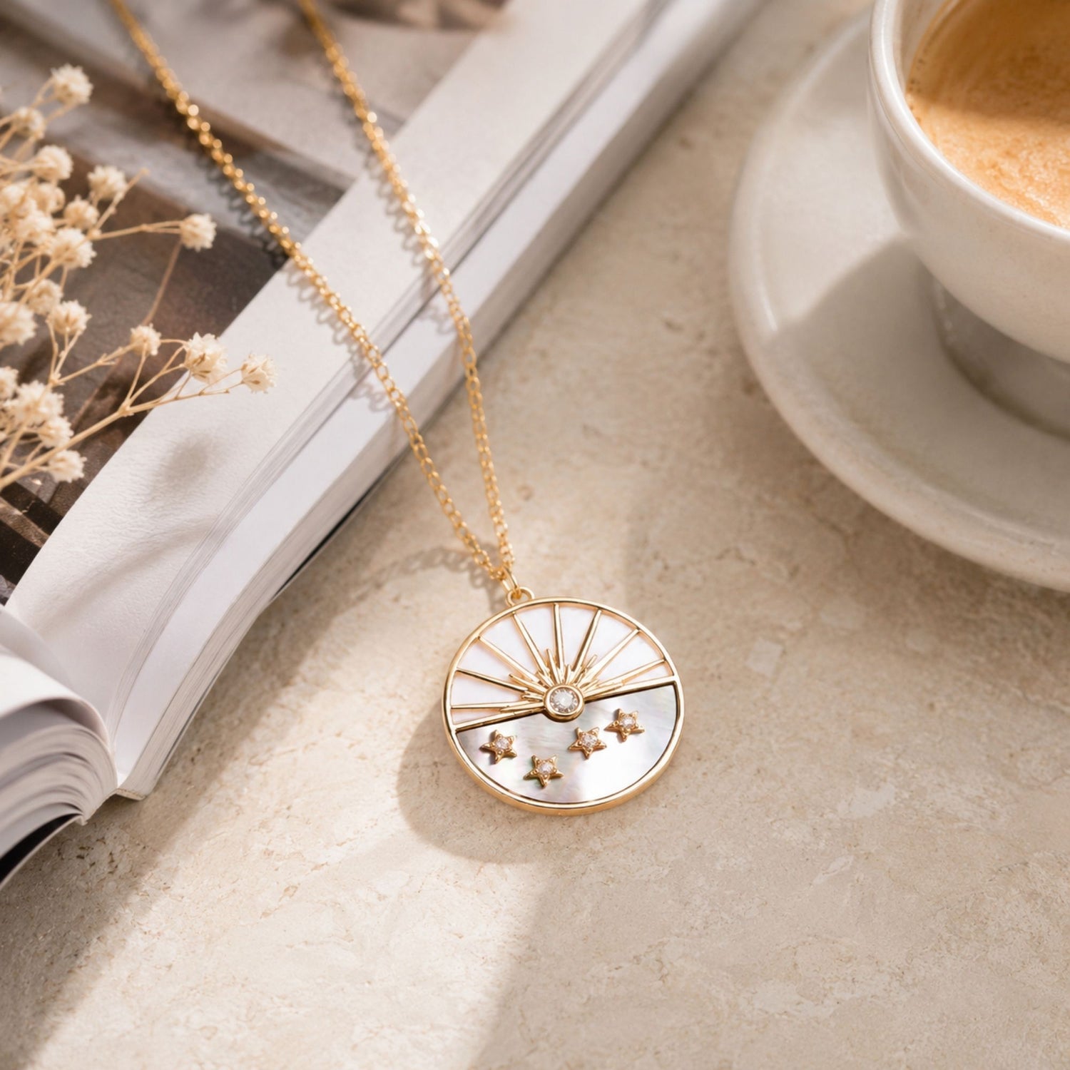 Bright Horizon Stone Necklace