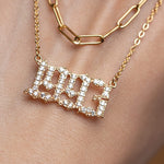 Birth Year Layered Chain Necklace