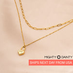 Heart Shape Padlock Necklace