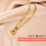 Paper Clip Chain Necklace