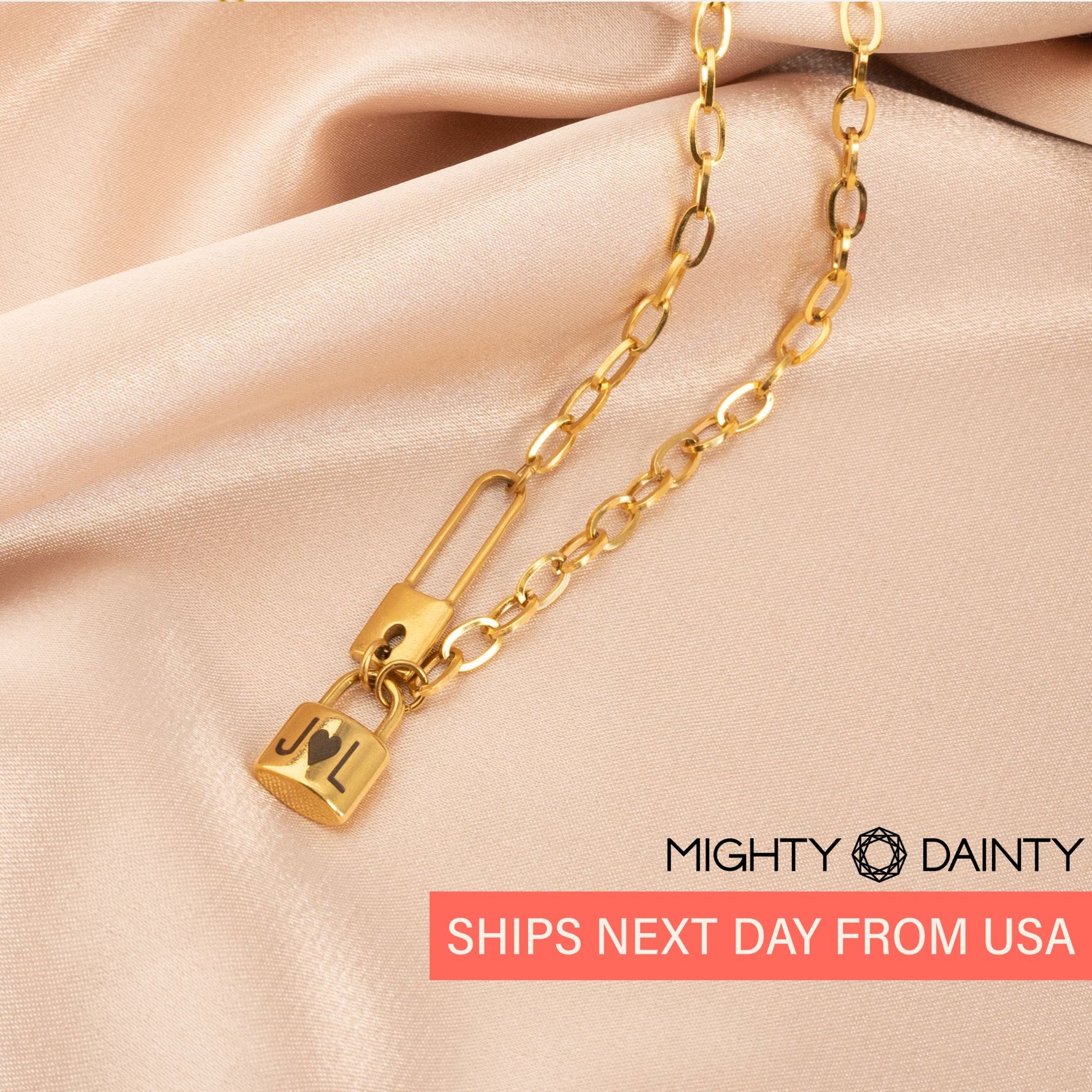 Paper Clip Chain Necklace