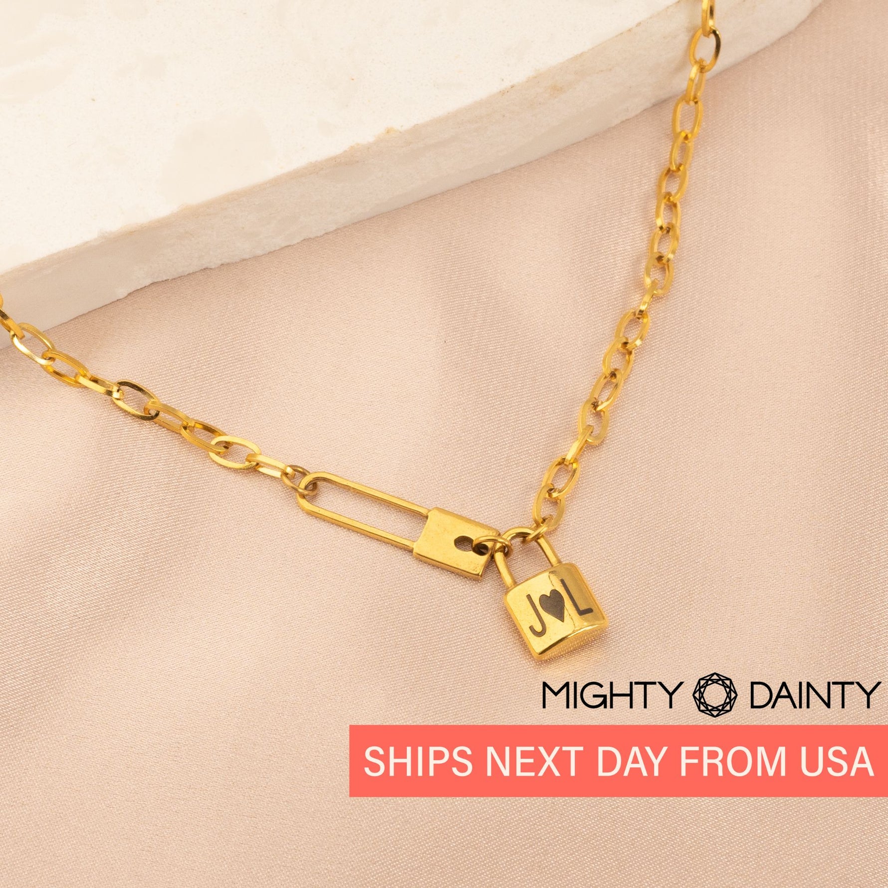 Paper Clip Chain Necklace