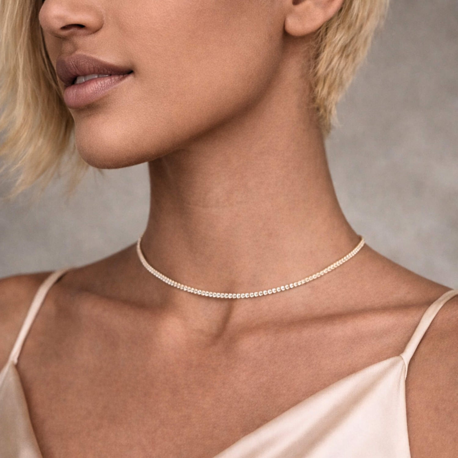 Diamond Choker Necklace