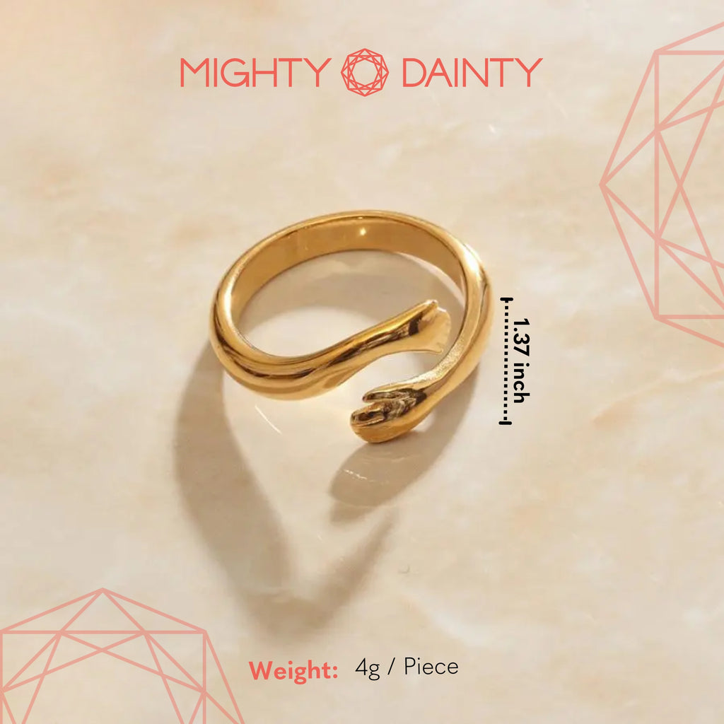 Gold Hug Ring