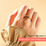 Gold Knotted Ring