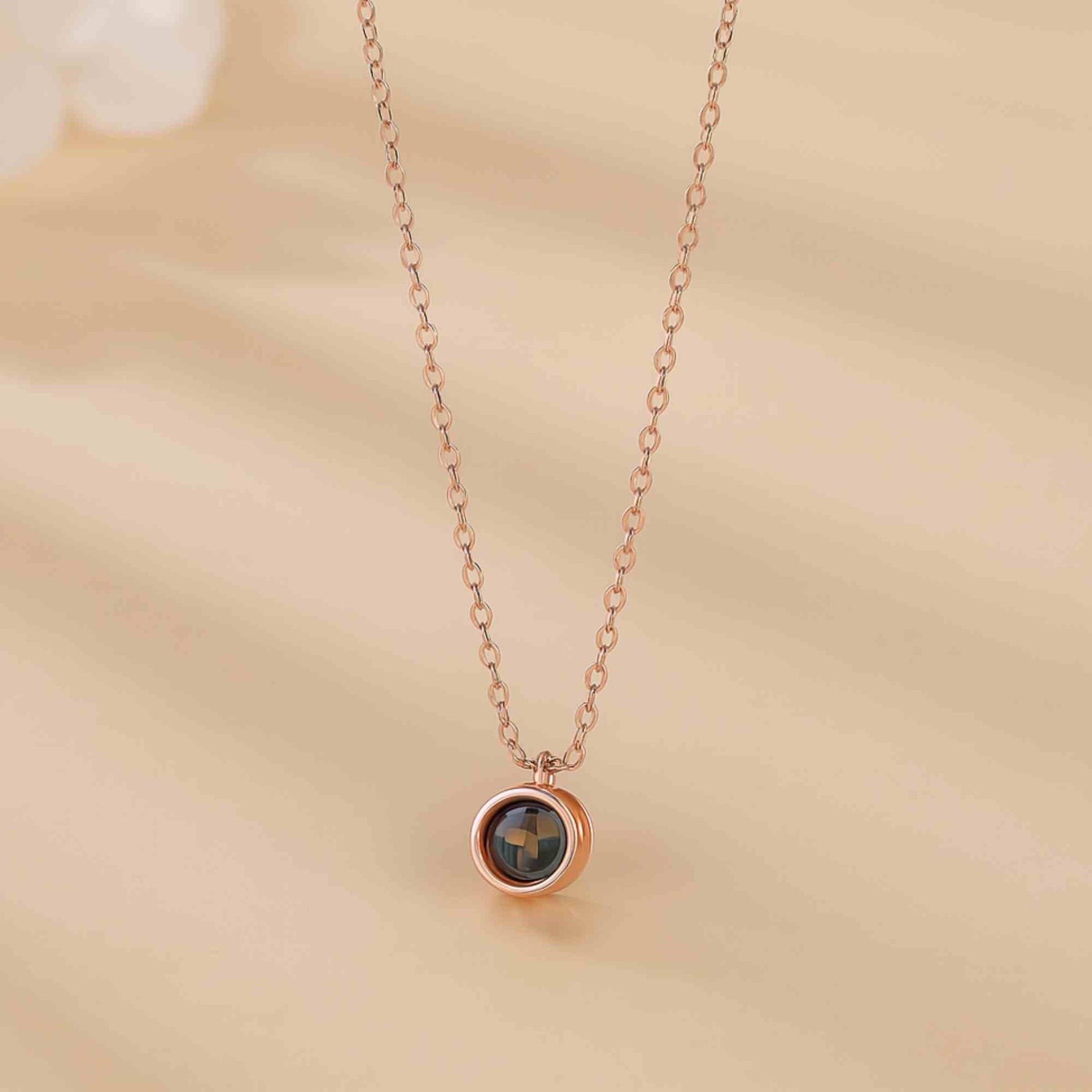 Classic Photo Projection Necklace