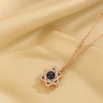 Celestial Star Photo Projection Necklace