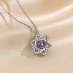 Celestial Star Photo Projection Necklace