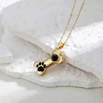 Puppy Love Photo Projection Necklace