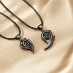 Bonded Heart Photo Projection Necklace