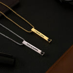 Photo Projection Necklace for Men