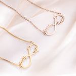Infinity Two Name Necklace