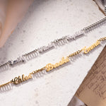 Trinity of Love Name Necklace