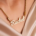 Classic Nameplate Necklace