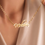 Custom Nameplate Necklace