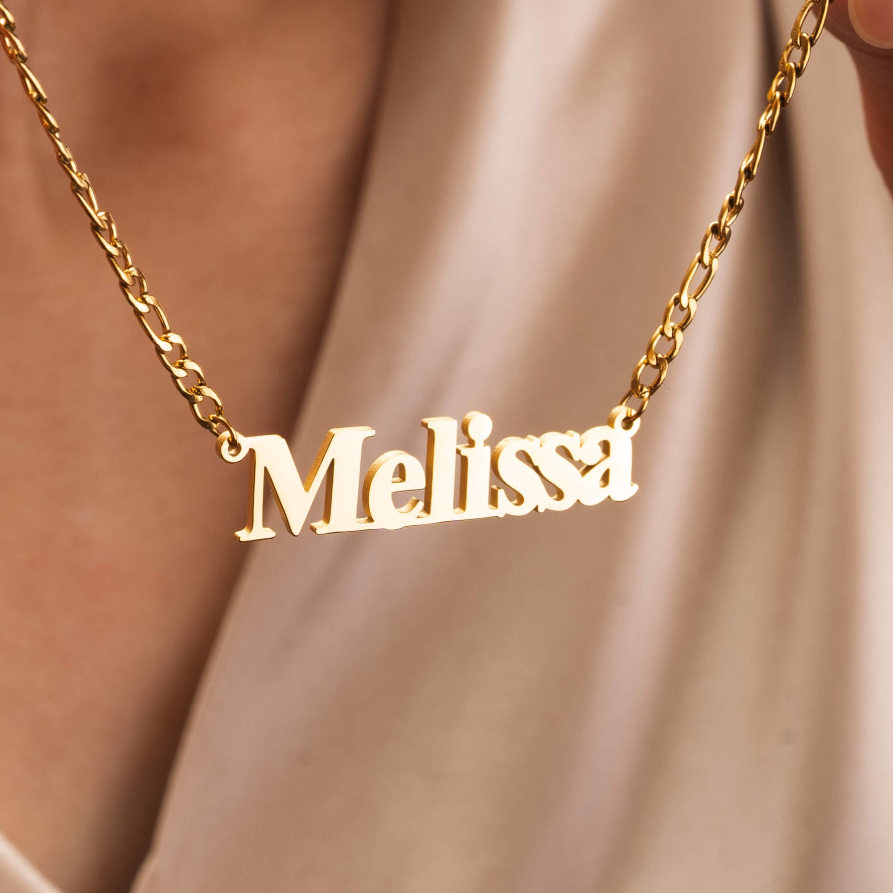 Custom Nameplate Necklace