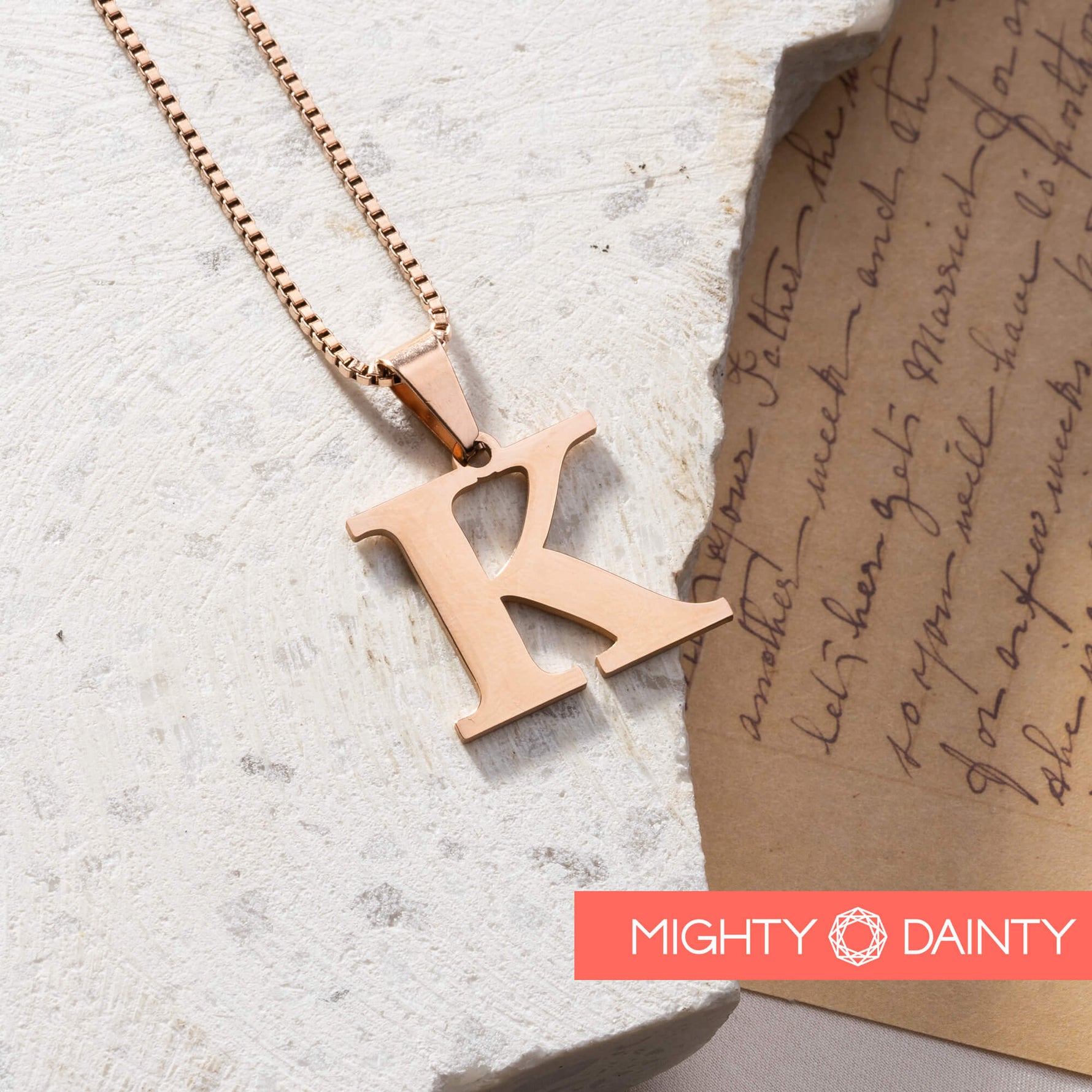 Timeless Emblem Initial Necklace