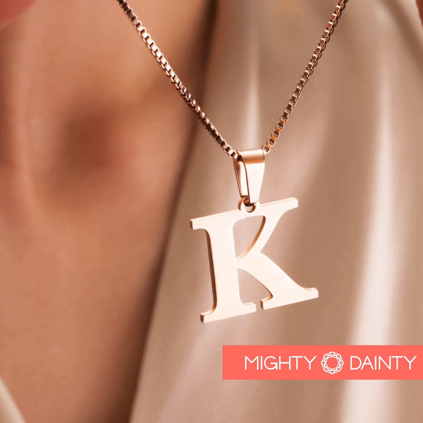 Timeless Emblem Initial Necklace