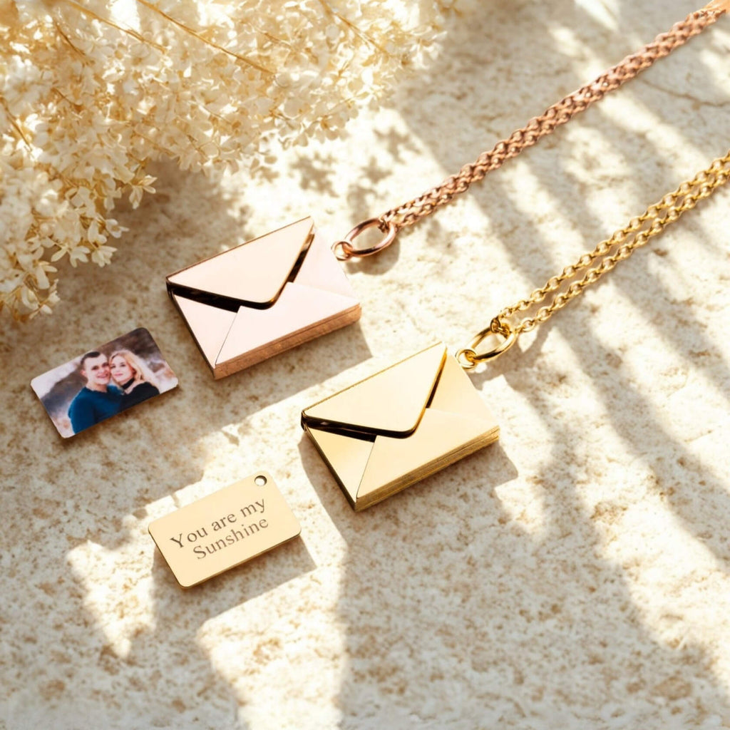 Love Letter Photo Necklace