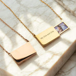 Hidden Drawer Image Necklace