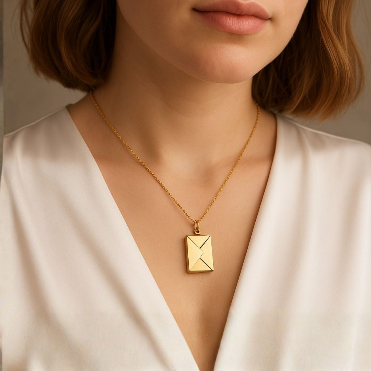 Love Letter Photo Necklace