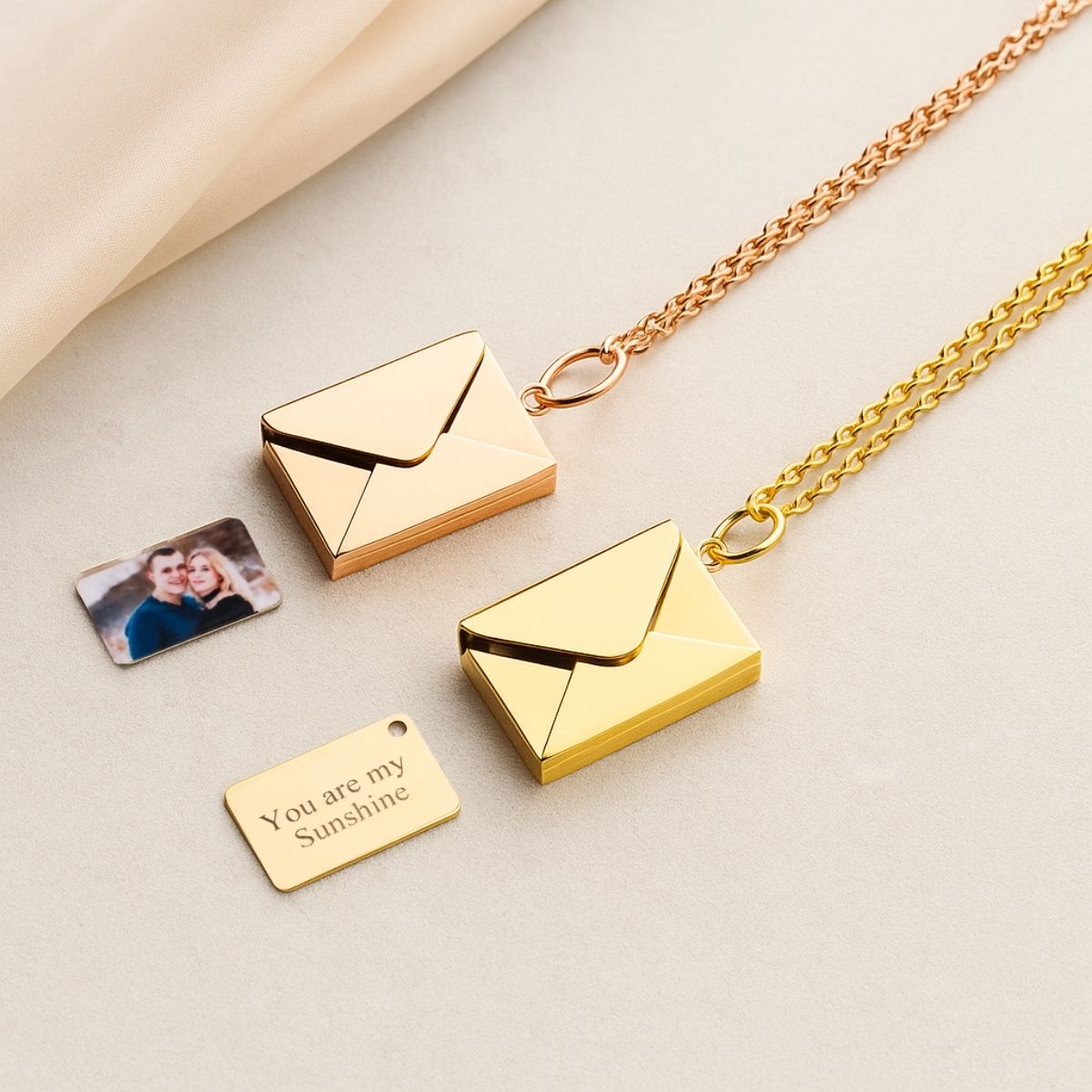 Love Letter Photo Necklace