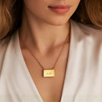 Hidden Drawer Image Necklace