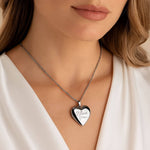 Heart Locket Photo Necklace
