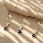 Love Drop Photo Projection Necklace