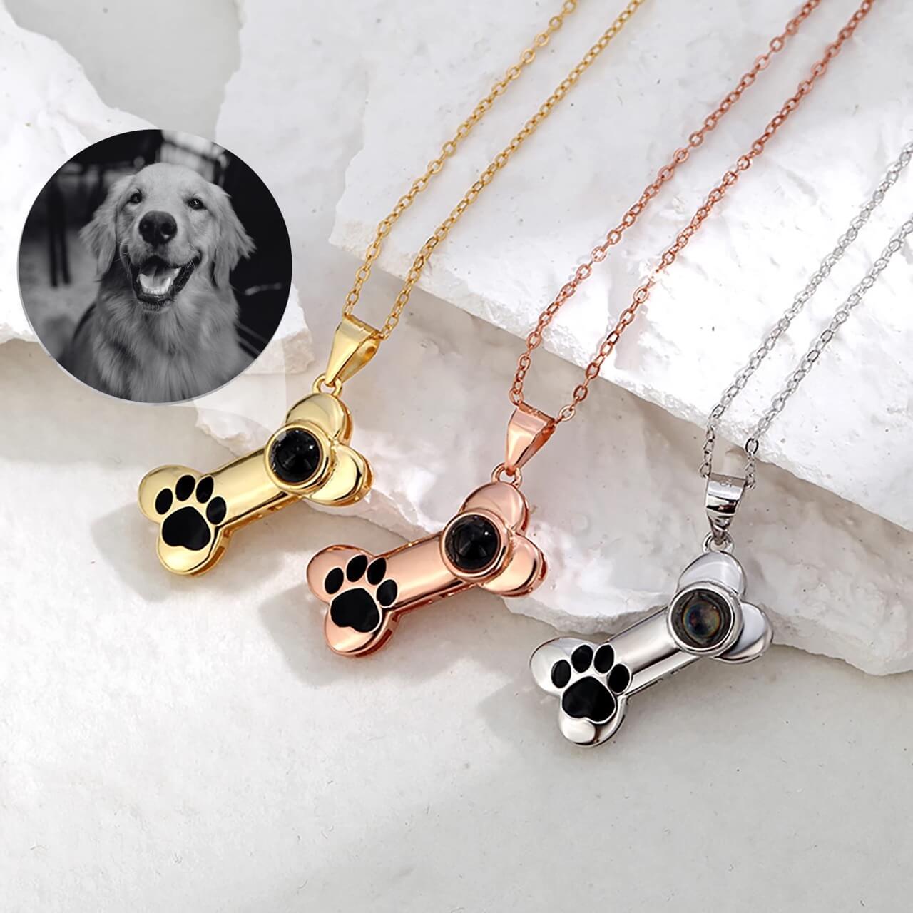 Puppy Love Photo Projection Necklace