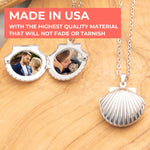 Shell Locket Necklace