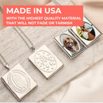 Religious Bible Locket Necklace