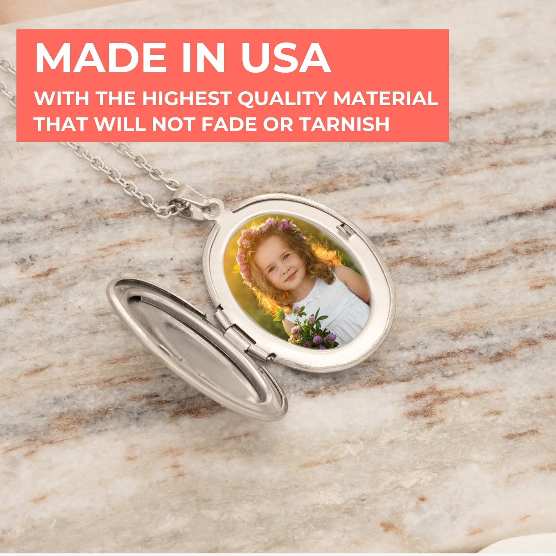 Oval Picture Necklace