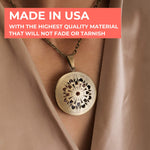 Vintage Medallion Photo Necklace