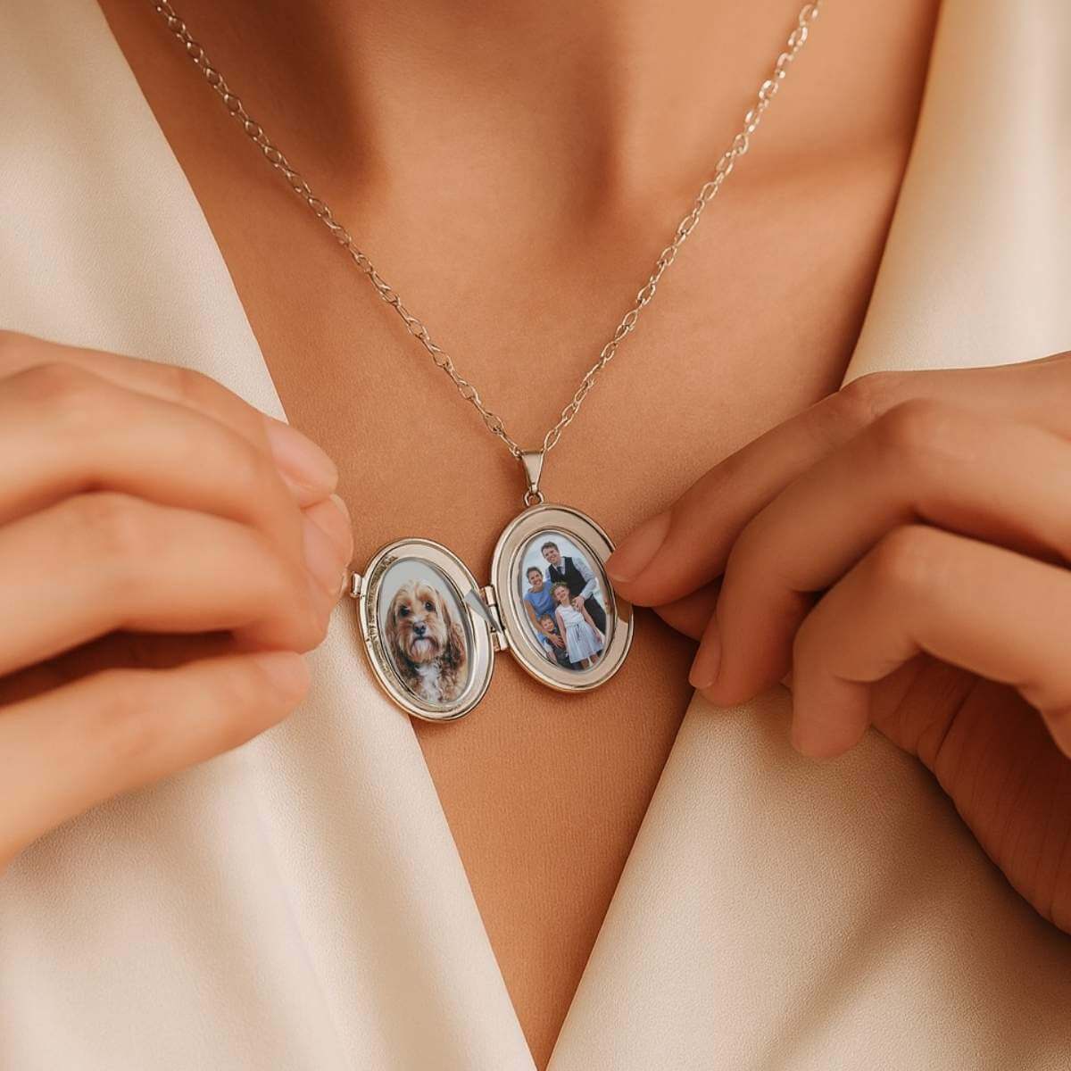 Oval Picture Necklace