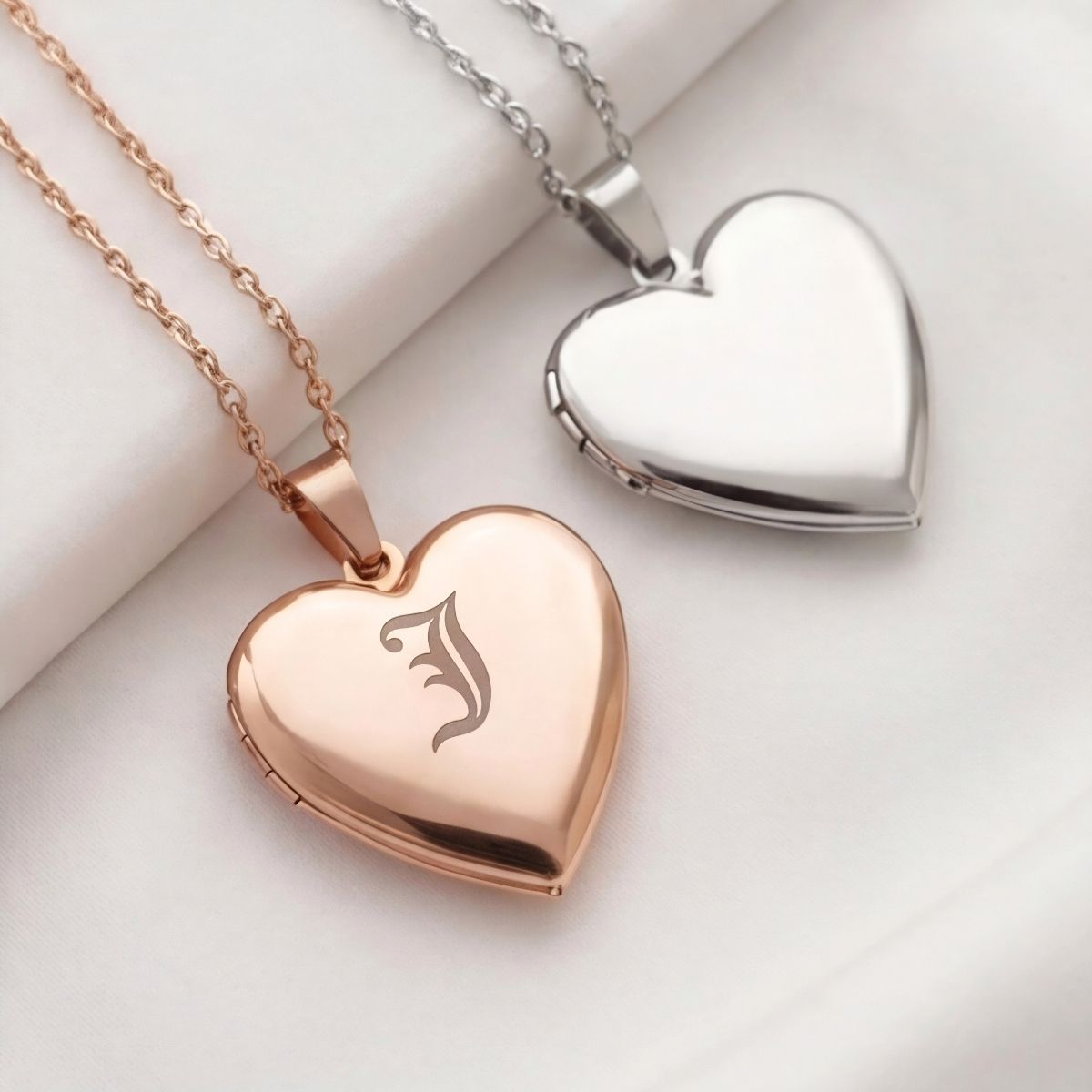 Personalized Heart Photo Necklace