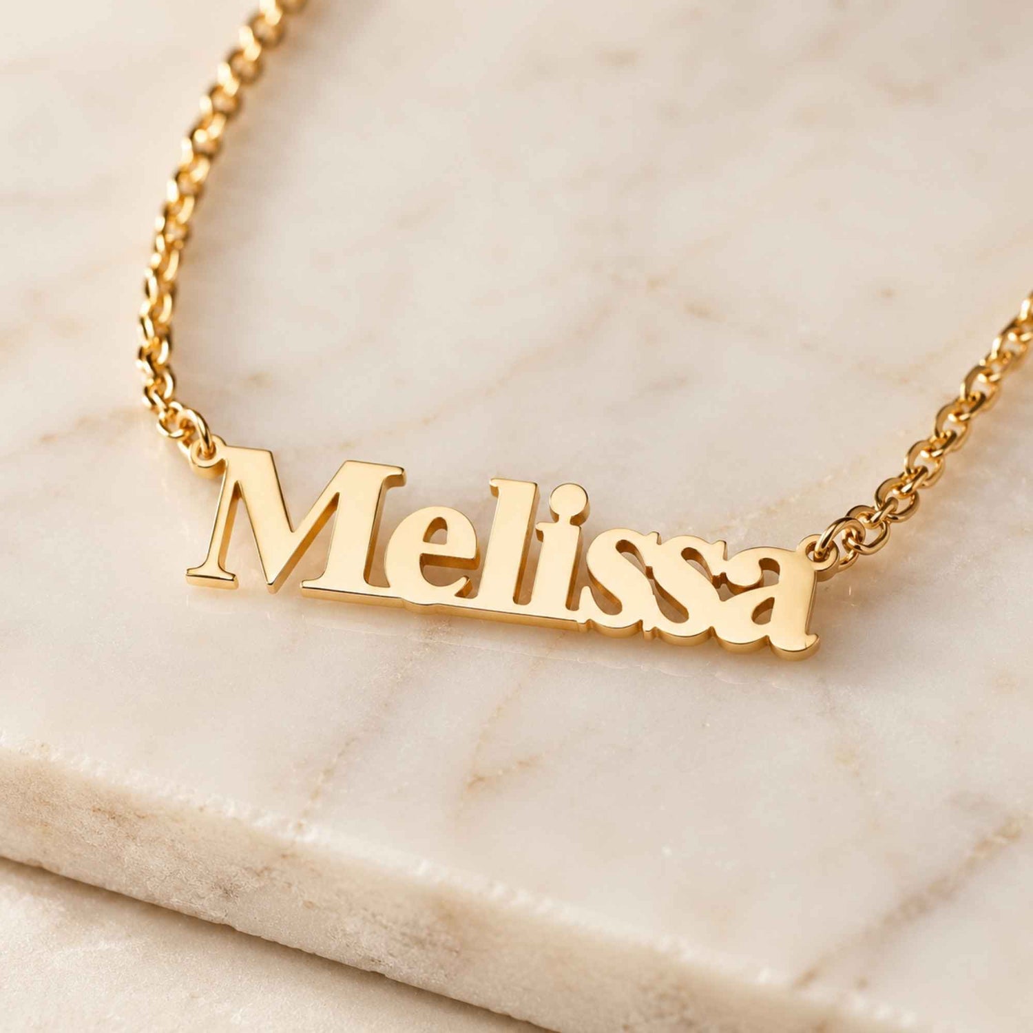 Classic Nameplate Necklace