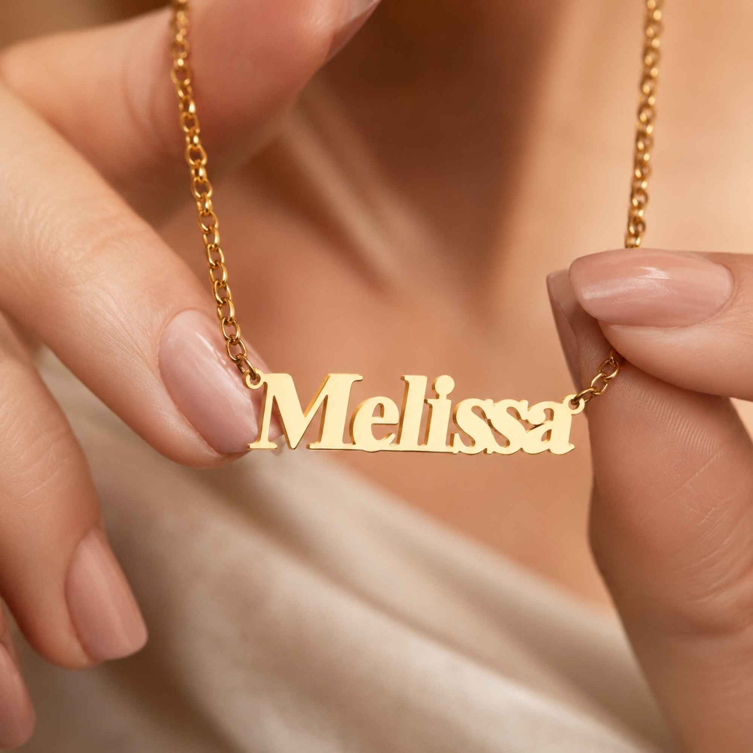Classic Nameplate Necklace
