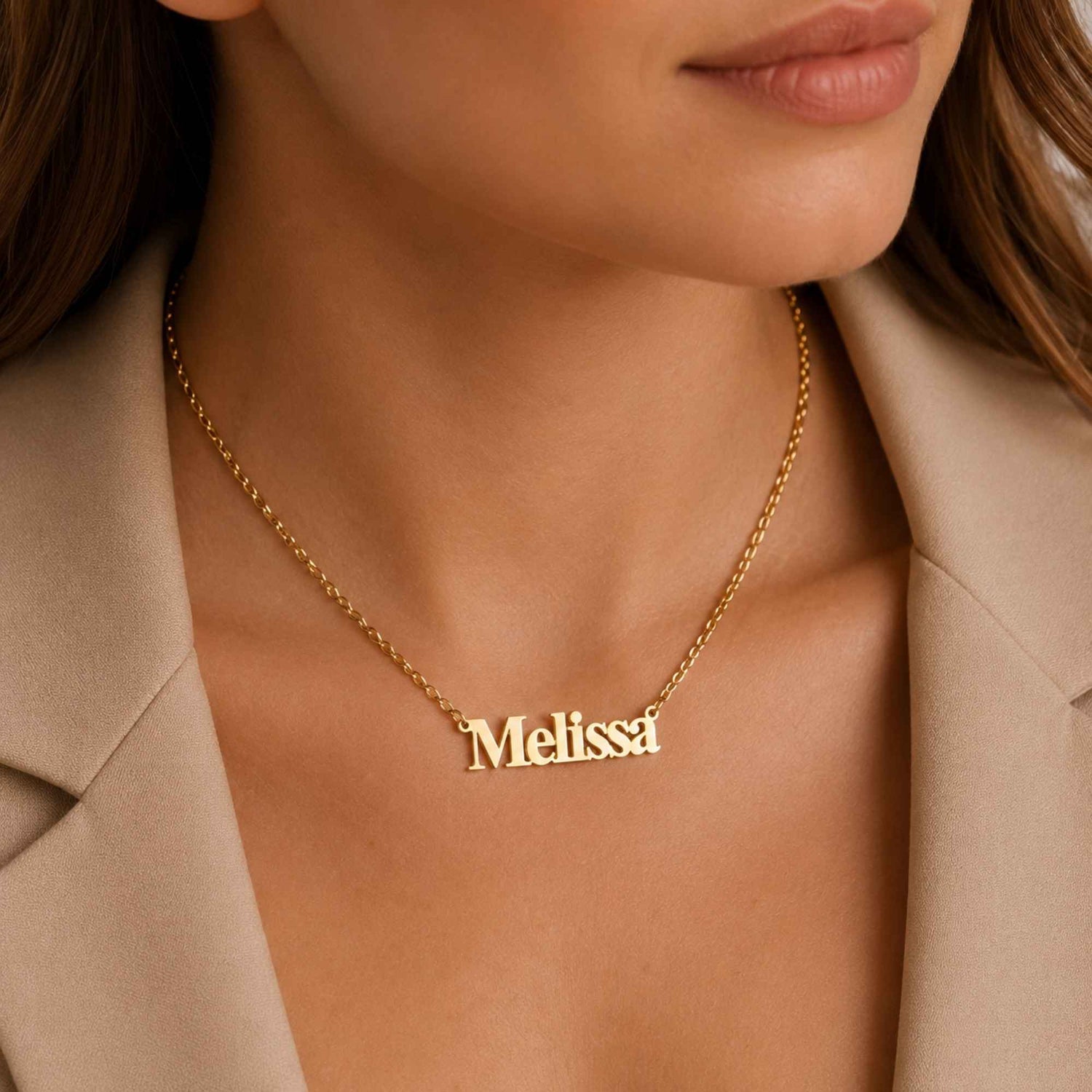 Classic Nameplate Necklace