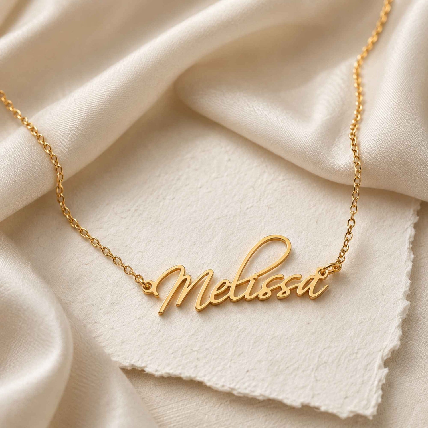 Classic Nameplate Necklace