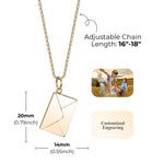 Love Letter Photo Necklace