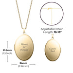 Oval Picture Necklace