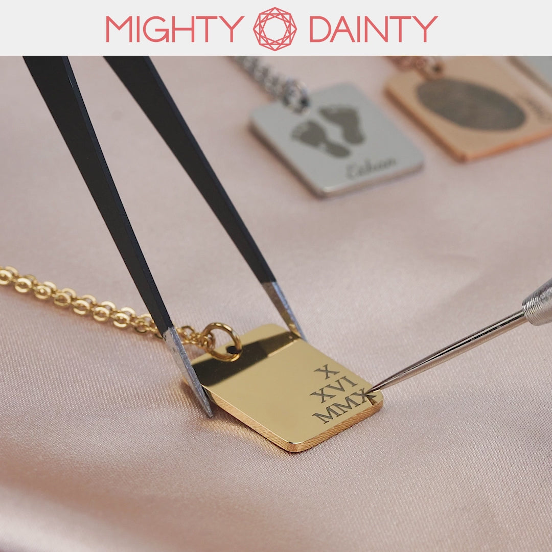 Modern Name Necklace