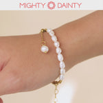 Mighty Dainty pearl bracelet for women